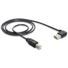 USB kabelis Delock USB-A - USB-A 2 m Juodas (83375)