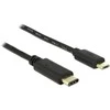 USB kabelis Delock USB-C į microUSB 2 m juodas (83334)