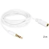 Delock Przedłużacz kabla Apple Audio Jack M/F 4PIN 2m