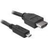 DELOCK laidas HDMI A-D St/St 3,0m