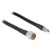 Delock Antennenkabel N Stecker > RP-SMA Stecker CFD400 LLC400 3 m low loss
