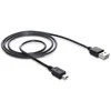 „Delock Cable“ EASY-USB 2.0 tipo A kištukas > USB 2.0 tipo Mini-B kištukas, 3 m juodas