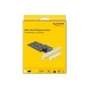 Delock karta PCI Express x4 - 2x M.2 Key B + 3x SATA žemo profilio