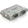 Delock USB 2.0–4 x nuoseklusis adapteris