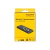 „Delock“ išorinis M.2 SATA SSD korpusas su USB Type-C™ lizdu