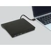 Delock korpusas skirtas 5,25 itin ploniems SATA diskams 9,5 mm iki A tipo USB kištuko