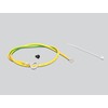 Delock 19" Keystone 24 prievadas su bėgeliu