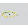Delock 19" Keystone 24 prievadas su bėgeliu
