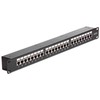 Delock tinklo 19" sujungimo skydo 24 prievadas 6 kat