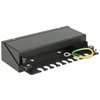 Delock Keystone Desktop Patchpanel 8 port metalinis juodas