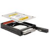 DELOCK 3,5 colio mobilusis stovas, skirtas 1 x 2,5 colio SATA HDD / SSD