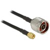 Delock Antennenkabel N Stecker > SMA Stecker CFD200 5 m low loss