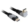 Delock kabelis HDMI A kištukas > HDMI A kištukas kampinis 4K 5 m
