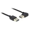 USB Delock USB-A kabelis - 5 m juodas (83467)