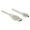 Delock Kabelis USB 2.0 A Stecker > USB 2.0 Mini-B Stecker 5,0 m