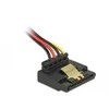 Delock DeLOCK 60170 maitinimo kabelis, 0,15 m, SATA 15 kontaktų, 2 x SATA 15 kontaktų, vyriškas, moteriškas, tiesus