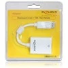 Delock Adapteris Displayport 1.2 vyriškas > VGA moteriškas baltas