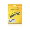 USB kabelis Delock USB-A - RS-232 1.4 m Juodas (61887)