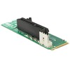 Delock adapteris M.2 NGFF Key M kištukas > PCI Express x4 lizdas