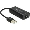 Delock Adapteris USB 2.0 > LAN 10/100 Mb/s