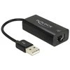 Delock Adapteris USB 2.0 > LAN 10/100 Mb/s