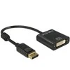Delock adapterio kabelis DisplayPort 1.2 male>DVI 24+5 moteriškas