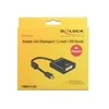 AV adapteris Delock Rodyti Port Mini - Juodas (62605)