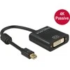Delock Mini DisplayPort į DVI adapteris 4K Passive