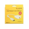 DELOCK Adaptorcable DisplayPort 1.2 kištukas > HDMI lizdas baltas 4K Active