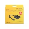 DELOCK Adaptorcable mini DisplayPort 1.2 kištukas > HDMI lizdas juodas 4K Active