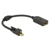 Adapteris AV Delock DisplayPort Mini – DisplayPort kištukas (62638)
