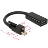 Adapteris AV Delock DisplayPort Mini – HDMI kištukas (62640)