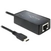 DELOCK Adapteris SuperSpeed USB USB 3.1 Gen 1 SU USB Type-C male > Gigabit LAN 10/100/1000 Mb/s