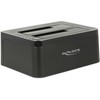 Blokavimo stotis Delock 2.5 "/ 3.5" SATA - USB 3.2 generolas 1 (62661)