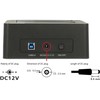 Blokavimo stotis Delock 2.5 "/ 3.5" SATA - USB 3.2 generolas 1 (62661)