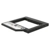 DELOCK Slim SATA 5.25 montavimo rėmelis, skirtas 1 x 2,5 SATA HDD iki 9,5 mm