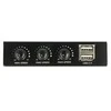 DELOCK 3,5 sp. (8,89 cm) Priekinis skydelis > 2 x USB 2.0 ir ventiliatoriaus valdymas
