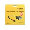 DELOCK Adapteris mini Displayport 1.2 male > HDMI moteriškas 4K 60 Hz aktyvus