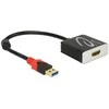 USB adapteris Delock USB - HDMI Juodas (62736)
