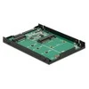 Šakotuvas Delock 2.5 "kišenės į SATA + mSATA M.2 diską (62866)
