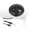 Delock HUB USB 3.0 stalo šakotuvas 60 mm 4 x USB 3.0 prievadai Delock