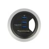 Delock apvalus stalo šakotuvas su USB ir kortelių skaitytuvu