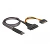 Delock M.2 Key M į U.2 SFF-8639 NVMe adapteris su 50 cm laidu