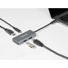 Delock išorinis USB 3.2 Gen 2 Type-C™ šakotuvas su 3 x Type-A ir 1 x Type-C™