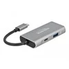 Delock išorinis USB 3.2 Gen 2 Type-C™ šakotuvas su 3 x Type-A ir 1 x Type-C™
