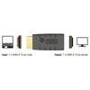 AV adapteris Delock Juodas HDMI (63320)