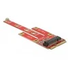 DeLOCK 63384 M.2 adapteris su raudona PCB