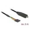 Delock USB-C į LVTTL 6 kontaktų adapterio kabelis