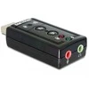 Delock išorinė USB garso plokštė su mygtukais