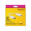 Delock adapteris (su HDR) DisplayPort prie HDMI